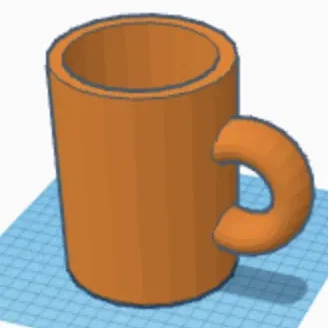 Cốc uống nước thiết kế độc đáo cho máy in 3D