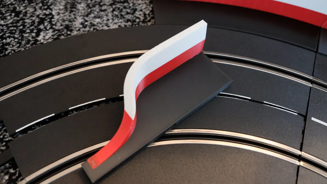 Khu vực an toàn đường đua Carrera với rào chắn 1:32 - Image 17