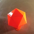 Mô hình hình khối Platonic Ikosaeder 20 mặt không có chất lấp đ... - Thumbnail 2