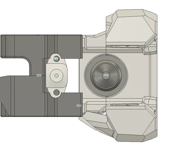 Giá đỡ Bltouch cho X-Carriage Prusa tương thích Voron - Image 1
