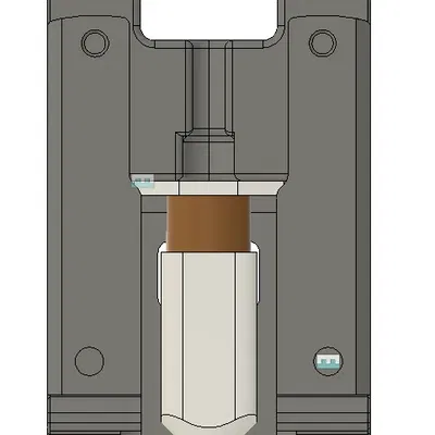 Giá đỡ Bltouch cho X-Carriage Prusa tương thích Voron