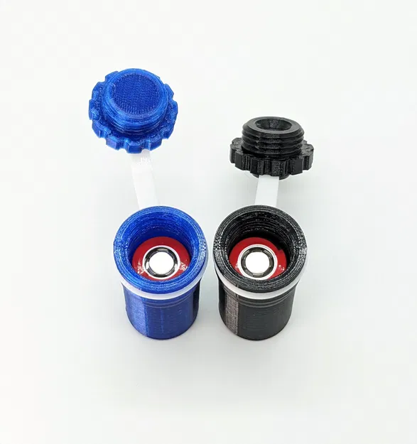 Giá đỡ pin 18350 với nắp vít chắc chắn và linh hoạt - Image 2