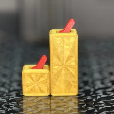 Công tắc gạt từ tính dài hơn giống bật lửa Bic