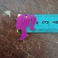 Bông tai Barbie 2 cm tự thiết kế từ đầu - Thumbnail 2