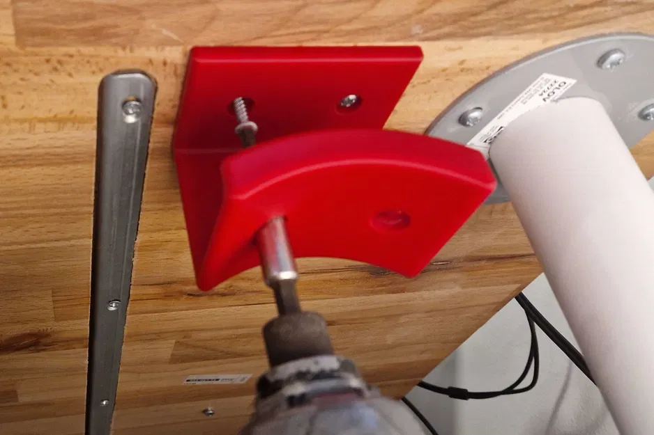 Giá treo tai nghe dưới bàn với quản lý cáp - Image 5