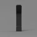 Móc treo áo hiện đại gắn tường bằng băng dính 3M - Thumbnail 1
