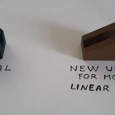 Bánh đai điều chỉnh cho nâng cấp trục Y trên ray MGN12