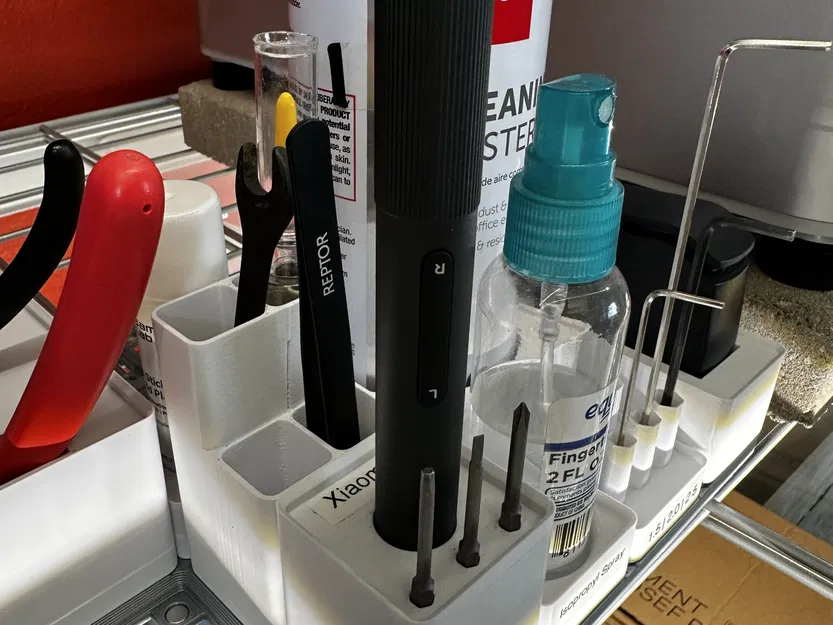 Giá đỡ tua vít chính xác Xiaomi cho Gridfinity - Image 2