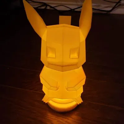 Vỏ đèn ngủ Pikachu cho đèn LED