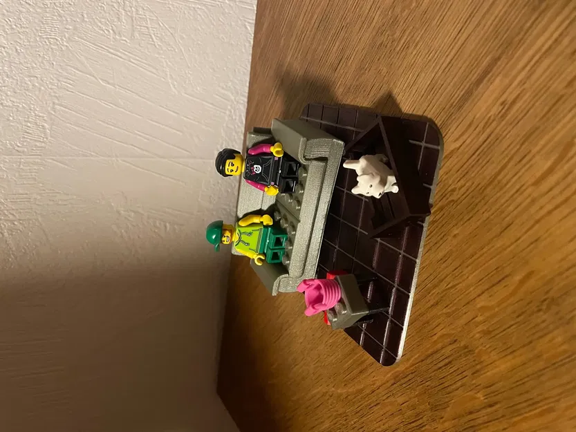 Phòng khách mini cho nhân vật Lego - Image 2