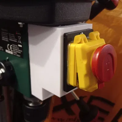 Mặt nạ điều khiển mới cho máy khoan bàn PARKSIDE PTBM 400 A1