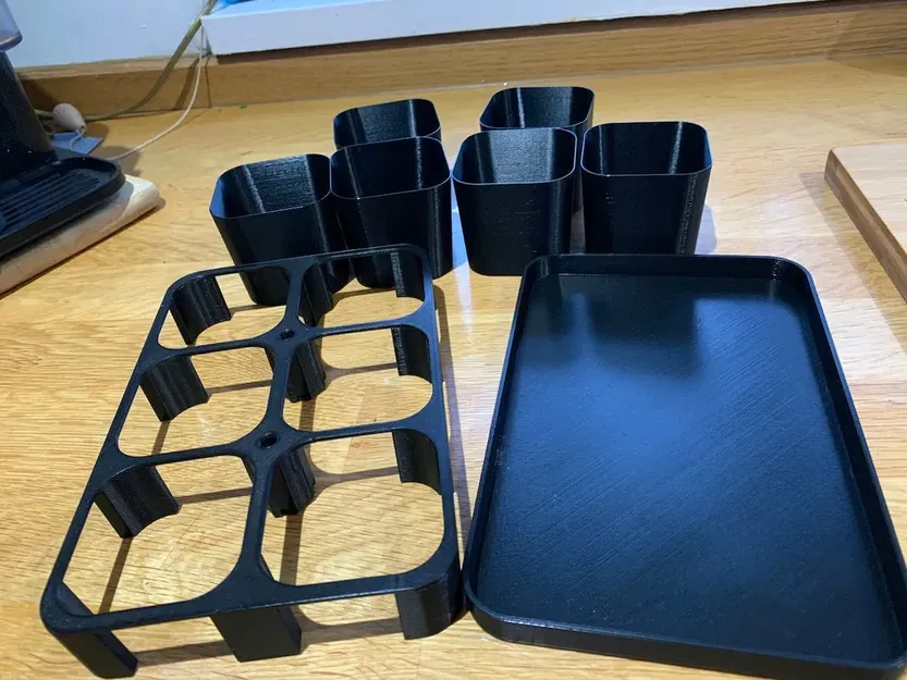 Khay ươm cây 3x2 với chậu 60x60 mm cao 55 mm - Image 2