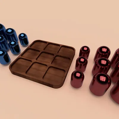 Bảng trò chơi TicTacToe với nhiều cách chiến thắng