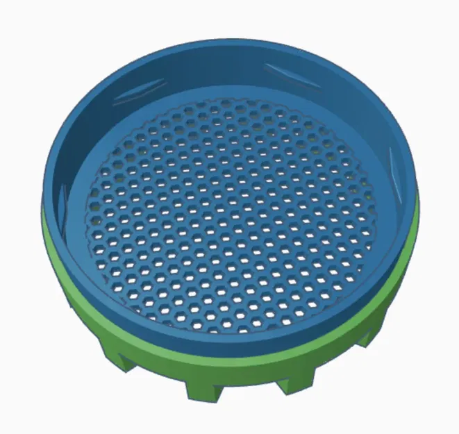 Nắp và giá đỡ cho bình thủy tinh 72.5mm - Image 1