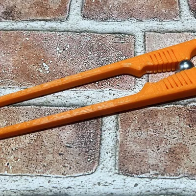 Đũa cơ khí linh hoạt với viên bi làm trục xoay