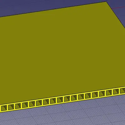 Tấm nhựa sóng phục vụ in 3D tiết kiệm chi phí