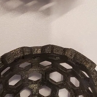 Cầu hình tổ ong in từ Fusion 360