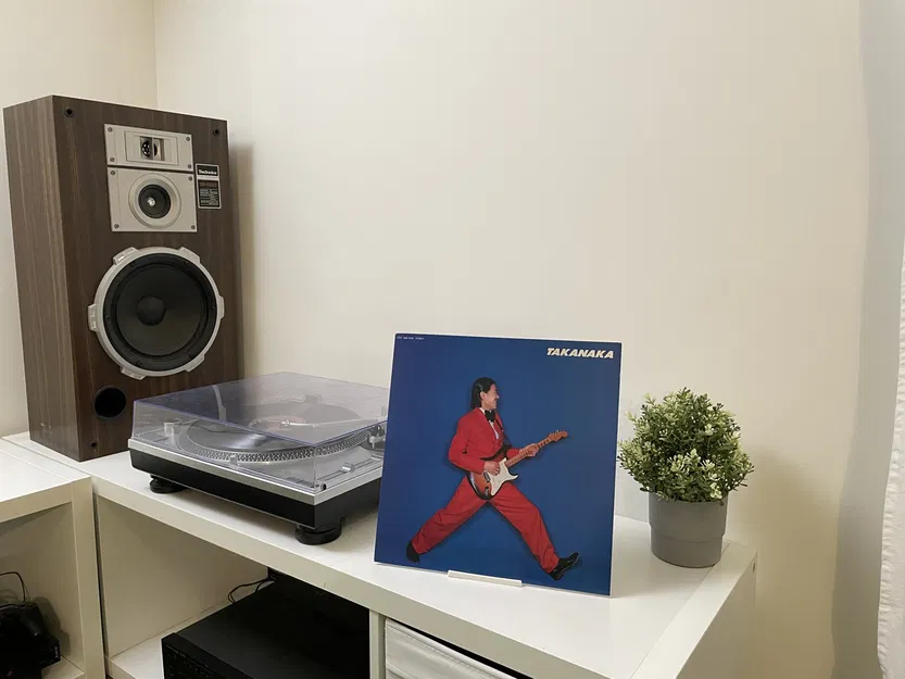 Giá đỡ đĩa vinyl trang trí cho âm nhạc - Image 4