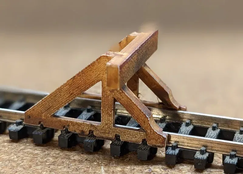 Bumper N scale cho đường ray cuối cùng - Image 1