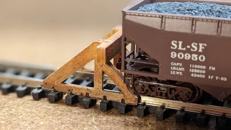 Bumper N scale cho đường ray cuối cùng - Image 2