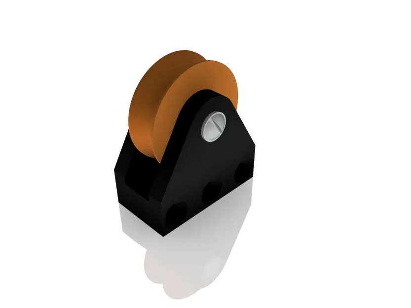 Giá đỡ pulleys cho thang lên trần nhà - Image 1