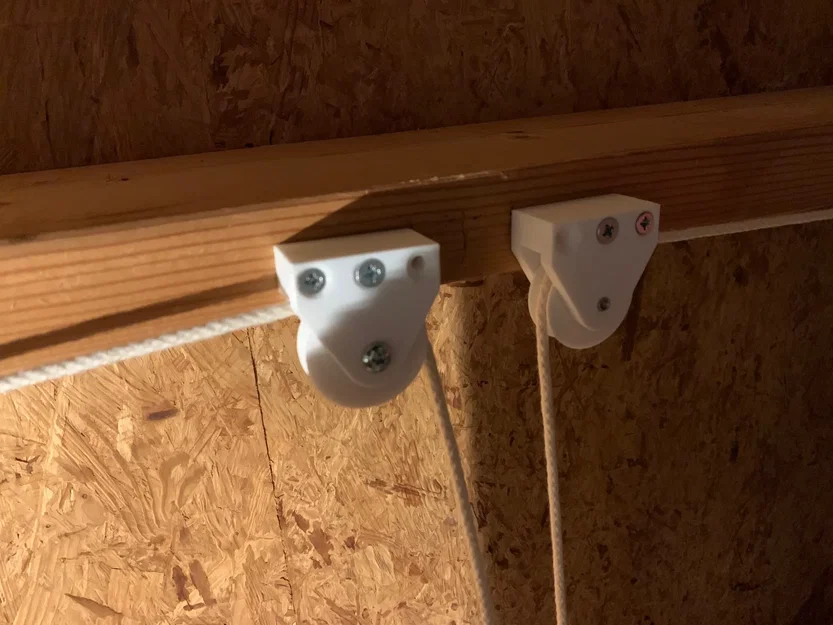 Giá đỡ pulleys cho thang lên trần nhà - Image 3