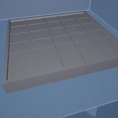 Bộ cờ vua poly thấp với quân cờ độc đáo