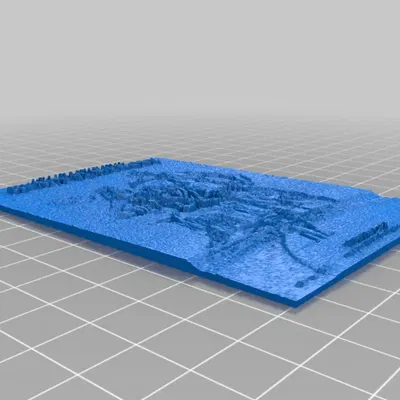 Áp phích lithophane phim Ready Player One phiên bản 2