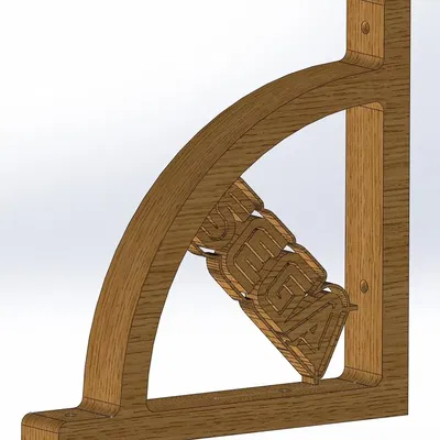 Giá đỡ sách với logo SEGA