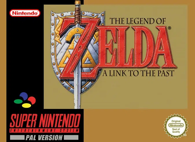 Bìa lithophane Zelda Link to the Past cho SNES Nintendo - Image 1
