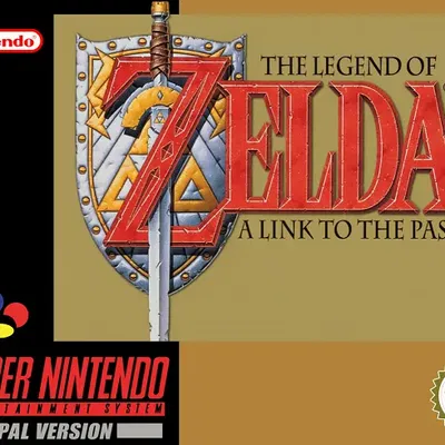 Bìa lithophane Zelda Link to the Past cho SNES Nintendo