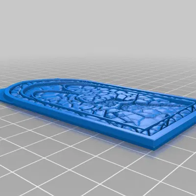 Mô hình lithophane kính màu Zelda Windwaker 8e