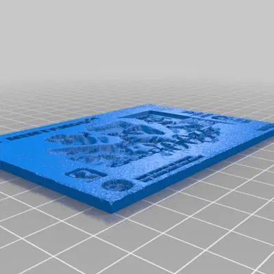 Vitrail Lithophane dành cho bìa game Golden_Eye_007 trên Nintendo N64