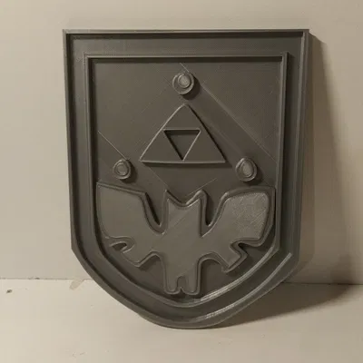 Thiết kế khiên của Link trong Zelda 4 Swords trên Gamecube