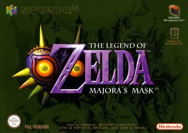Nắp lithophane The Legend of Zelda: Majora's Mask cho Nintendo N64 - Image 1