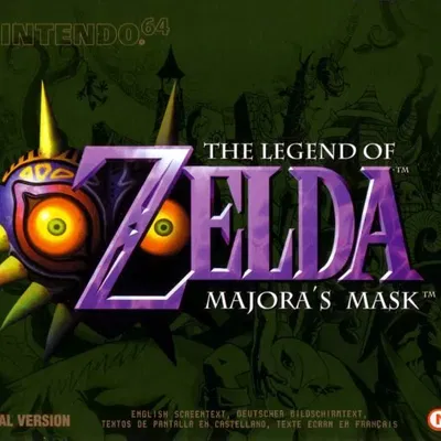 Nắp lithophane The Legend of Zelda: Majora's Mask cho Nintendo N64