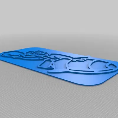 Nhân vật Vault Boy cao bồi cưỡi bom trong Fallout