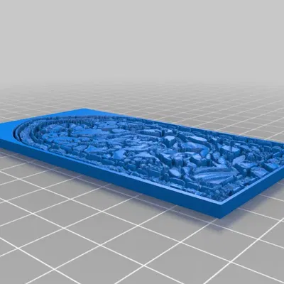 Vitrail Zelda Windwaker 5e - Mô hình lithophane kính màu