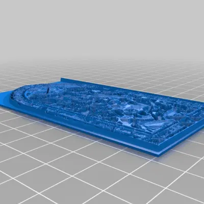 Vitrail Zelda Windwaker 5e - Mô hình lithophane kính màu