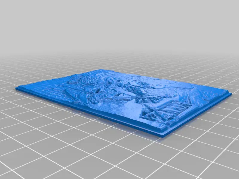 Tác phẩm lithophane Zelda Ocarina of Time N64 - Image 2