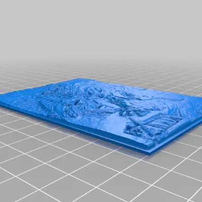 Tác phẩm lithophane Zelda Ocarina of Time N64