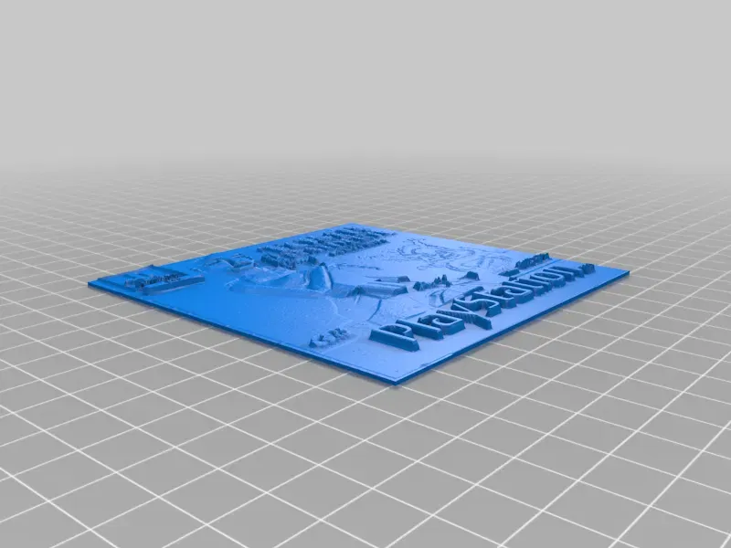 Nắp đậy Lithophane cho bìa game Tomb Raider 2 PS1 - Image 3