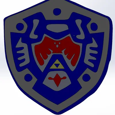 Bouclier của Link trong Zelda Majora's Mask trên N64