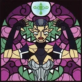 Mô hình kính màu Impa trong Zelda bằng lithophane - Image 1