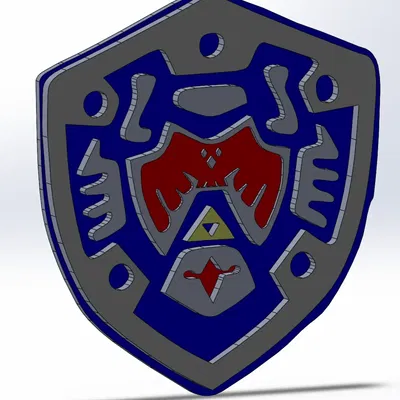 Bouclier của Link trong Zelda Majora's Mask trên N64