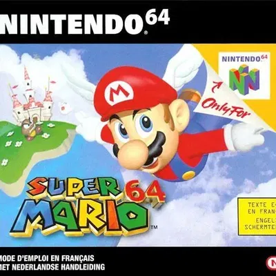 Bìa lithophane Super Mario 64 cho máy in 3D
