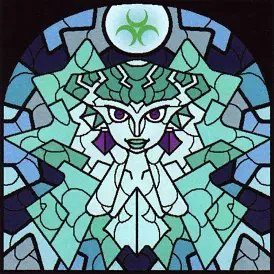 Mô hình kính màu Ruto trong chủ đề Zelda