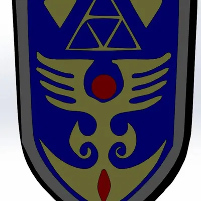 Buộc khiên của Link từ Zelda: A Link to the Past trên SNES