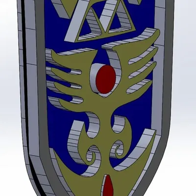 Buộc khiên của Link từ Zelda: A Link to the Past trên SNES