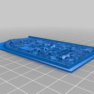 Vitrail Zelda Windwaker - Mô hình lithophane kính màu